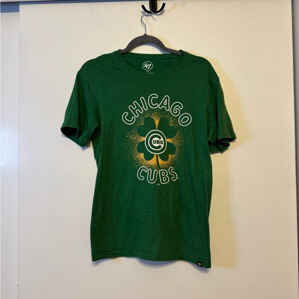 47 Green Chicago Cubs Clover‎ T-Shirt